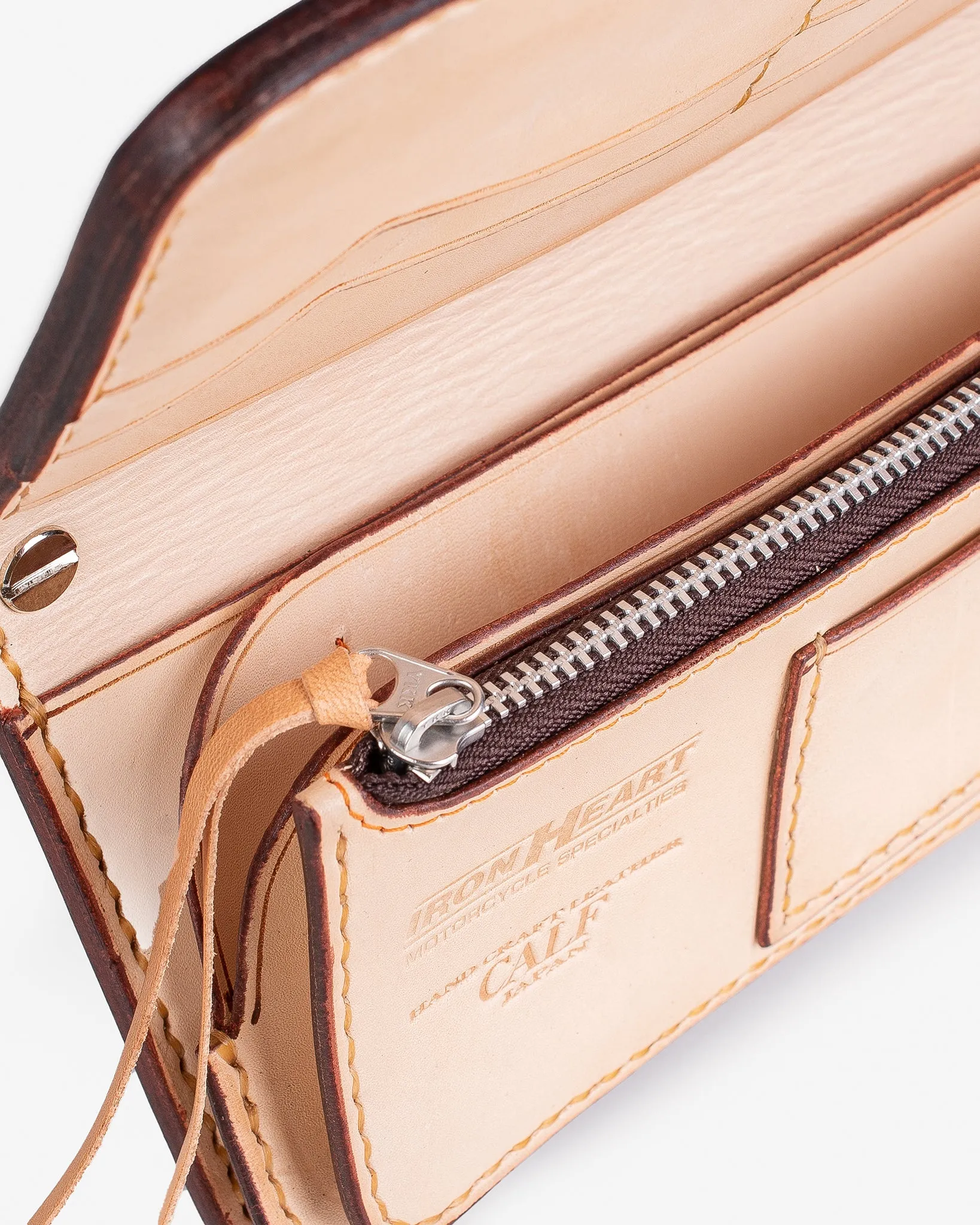 Long Shell Cordovan Wallet - Oxblood