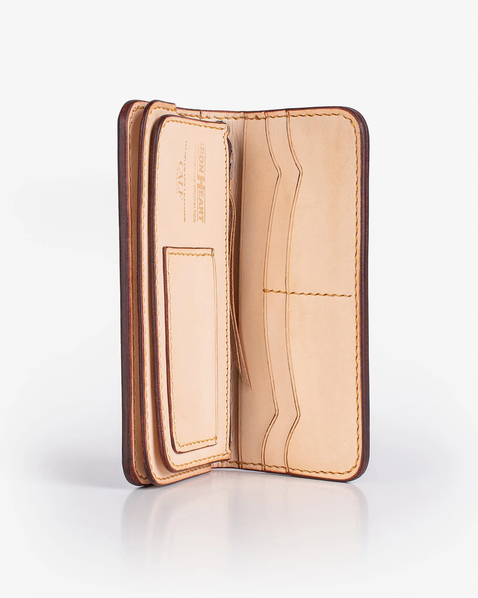 Long Shell Cordovan Wallet - Oxblood