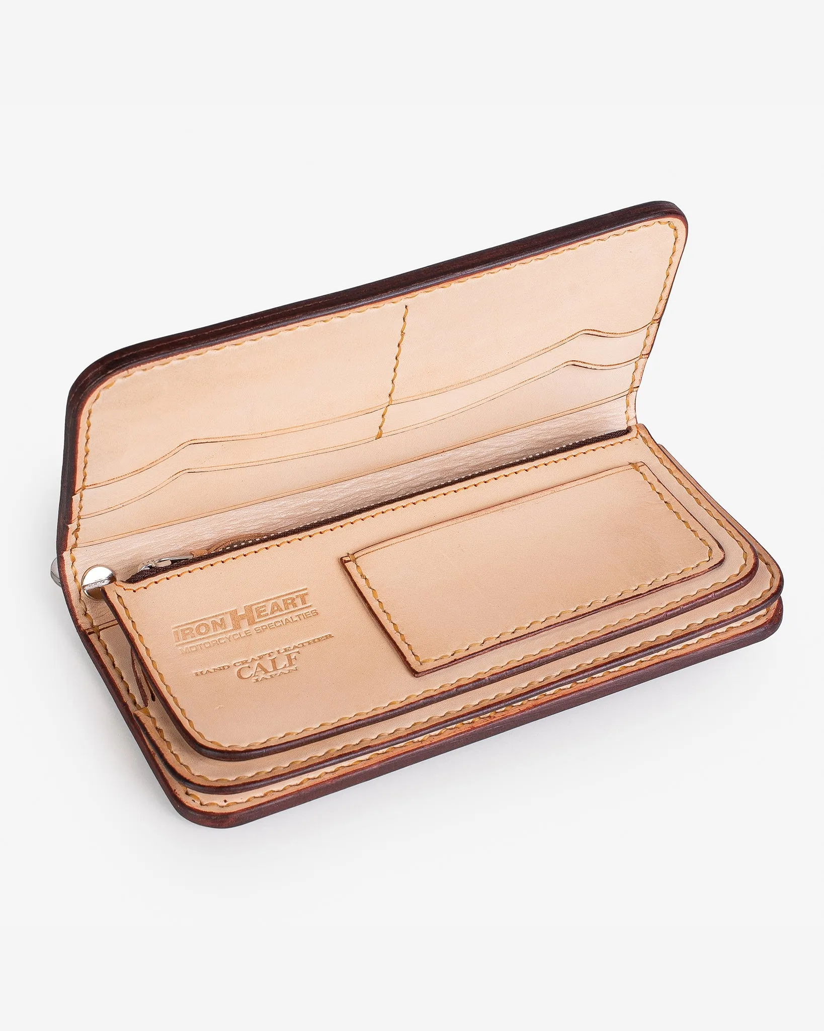 Long Shell Cordovan Wallet - Oxblood
