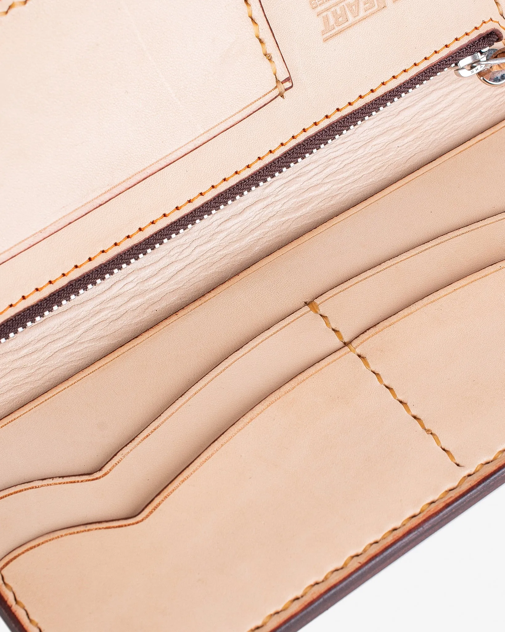 Long Shell Cordovan Wallet - Oxblood