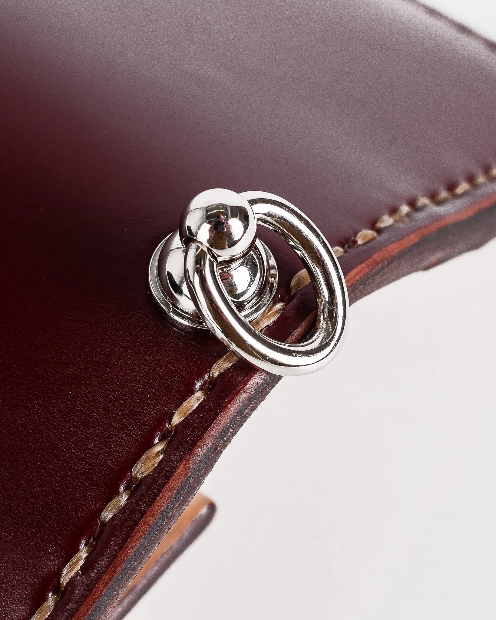 Long Shell Cordovan Wallet - Oxblood