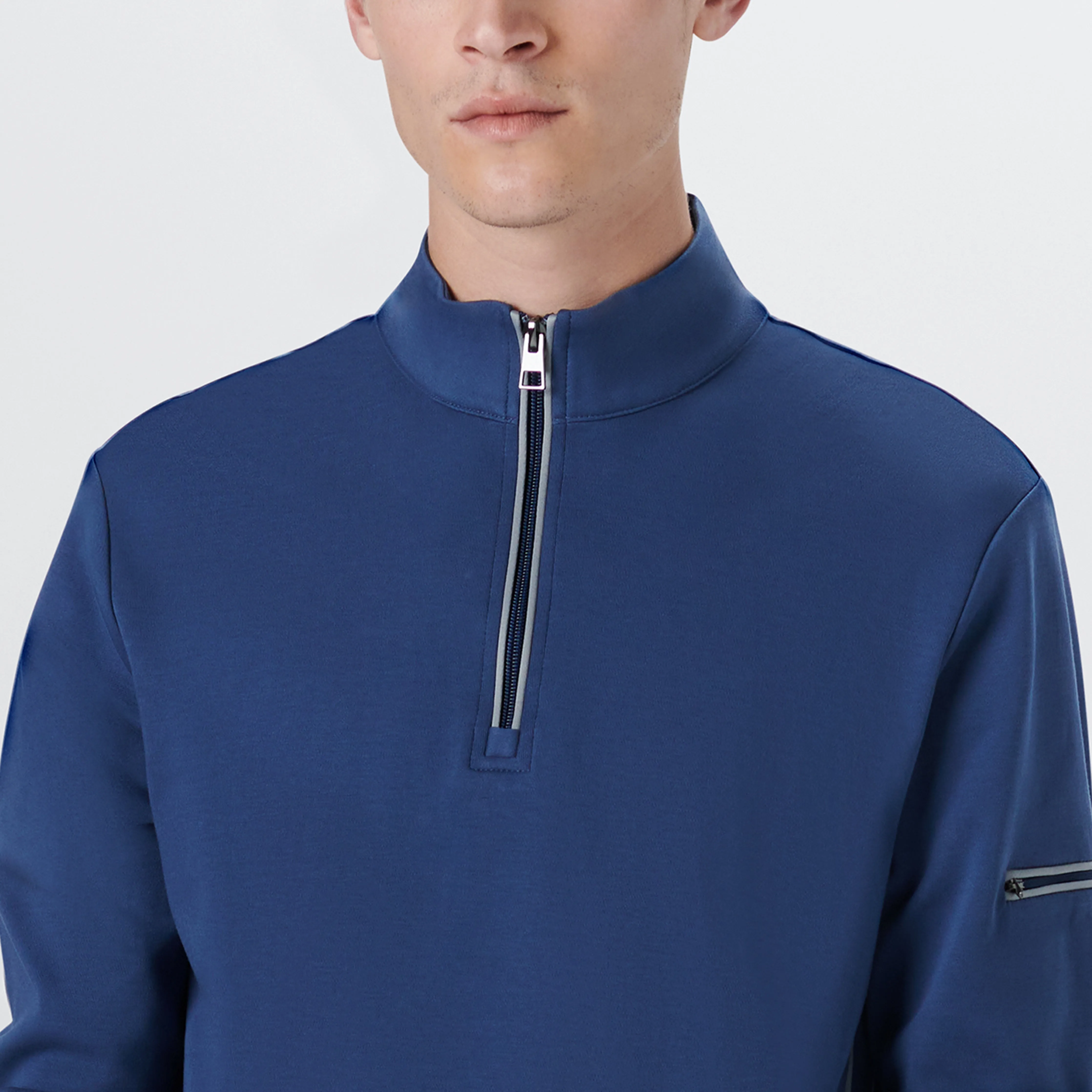 Long Sleeve Quarter Zip Pullover