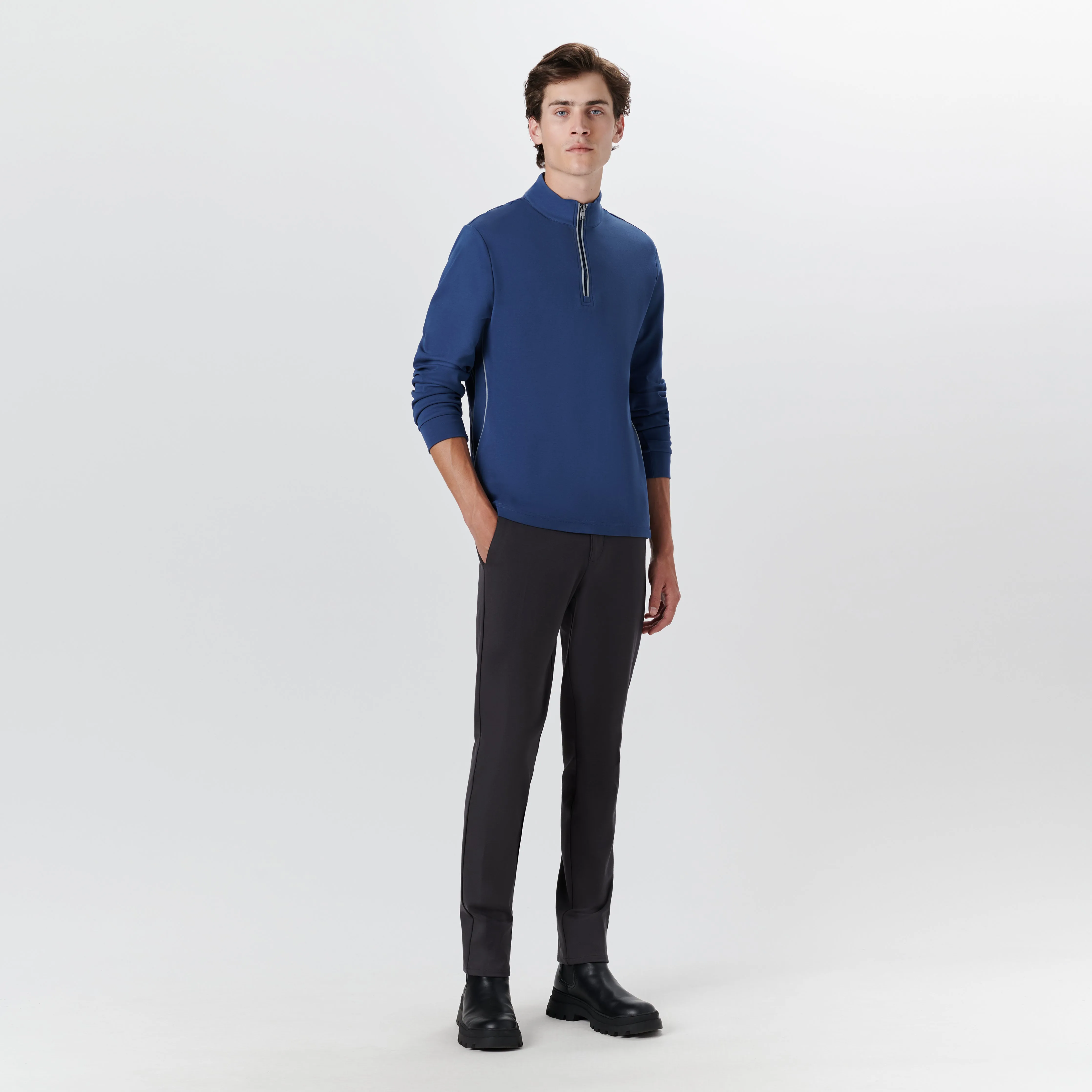 Long Sleeve Quarter Zip Pullover