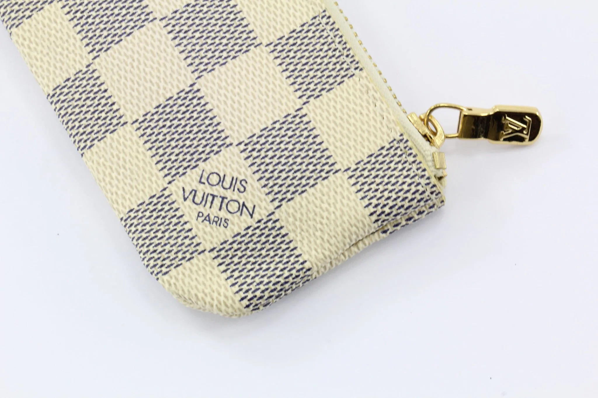 Louis Vuitton Damier Azur Key Pouch in Box