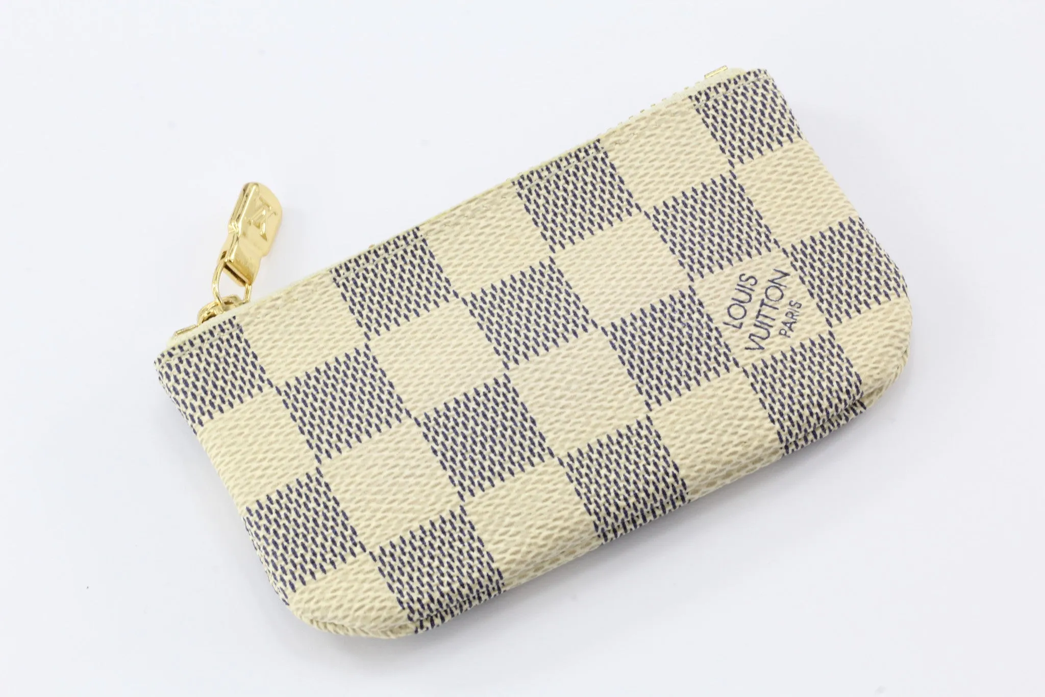 Louis Vuitton Damier Azur Key Pouch in Box