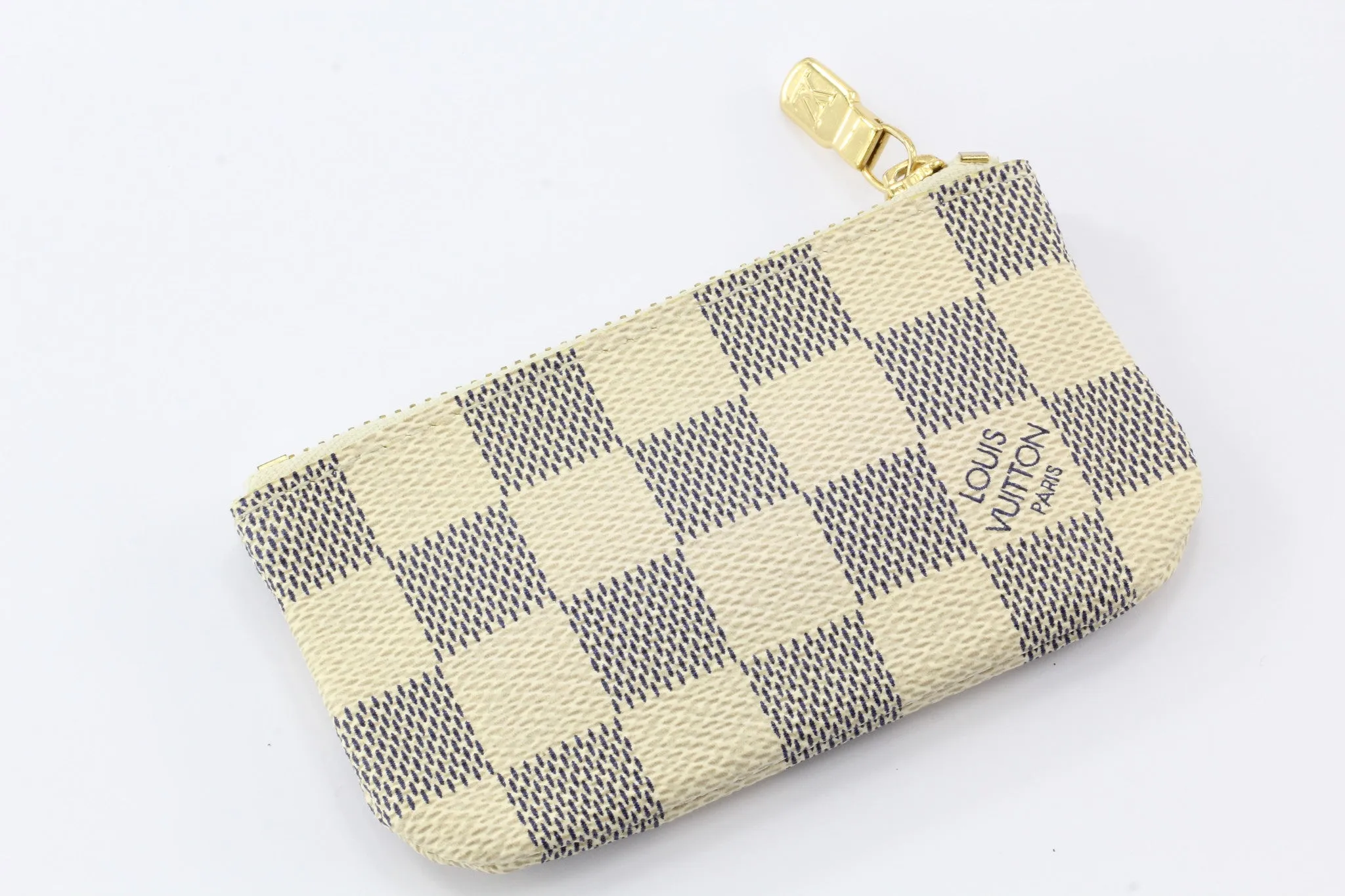 Louis Vuitton Damier Azur Key Pouch in Box