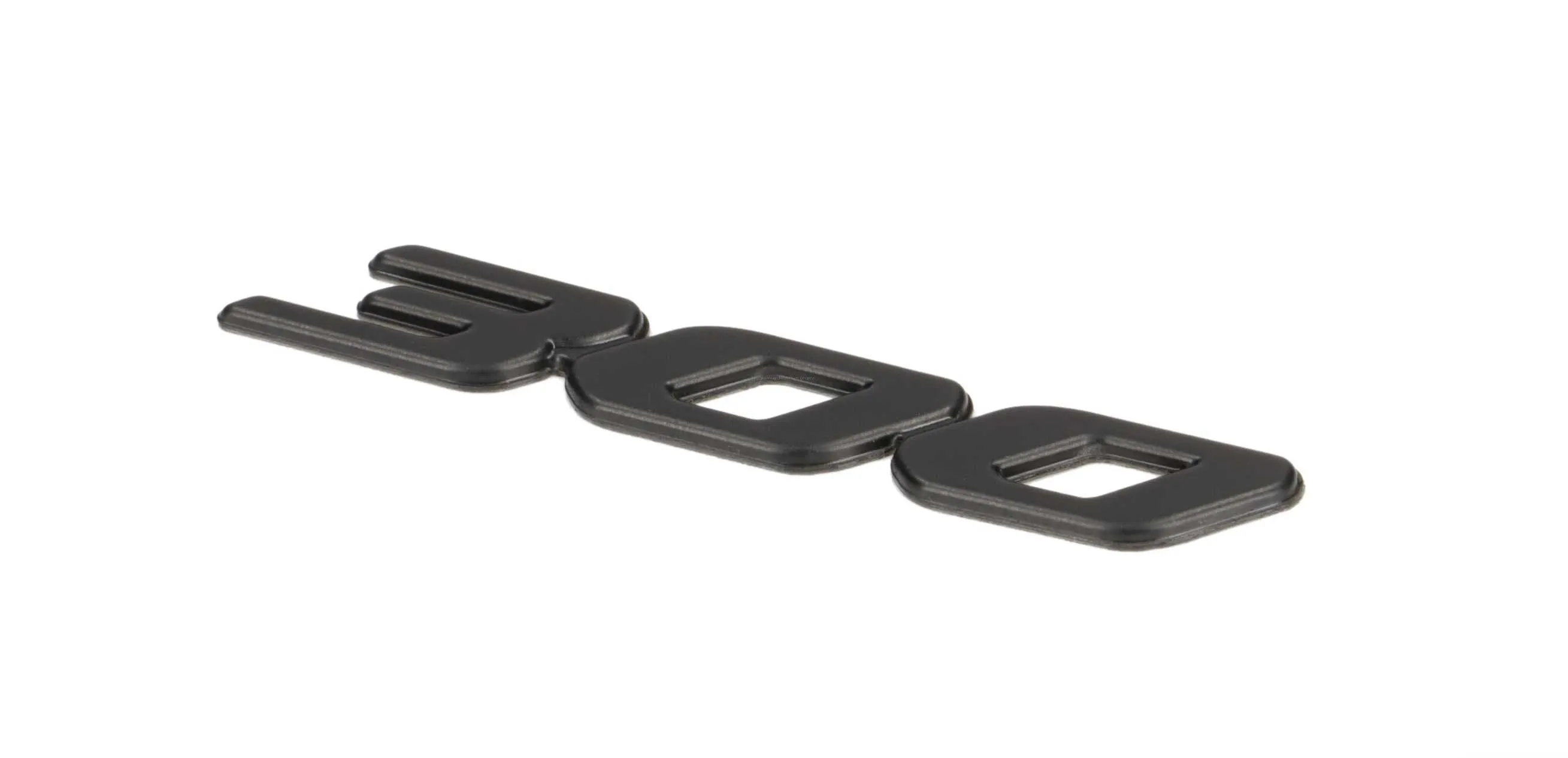 Luggage Compartment Flap Lettering PIAGGIO '300' Matt Black | GTS HPE 300 RST 2023 E5