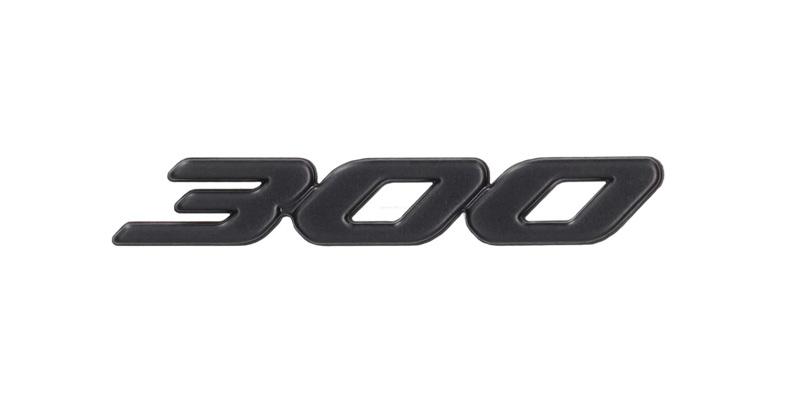Luggage Compartment Flap Lettering PIAGGIO '300' Matt Black | GTS HPE 300 RST 2023 E5