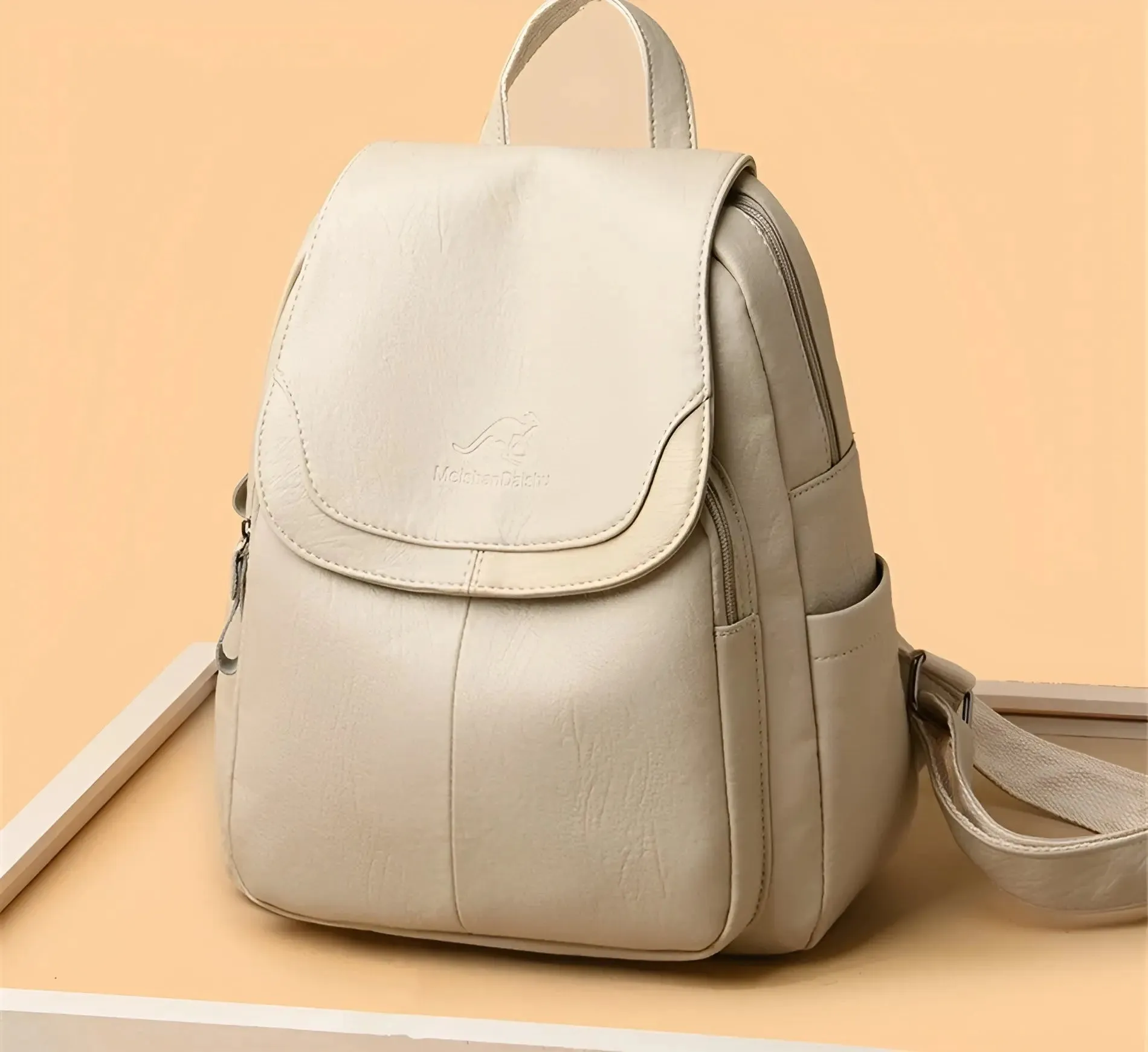 Luxestyle | Eleganter Damenrucksack mit mehreren Fächern