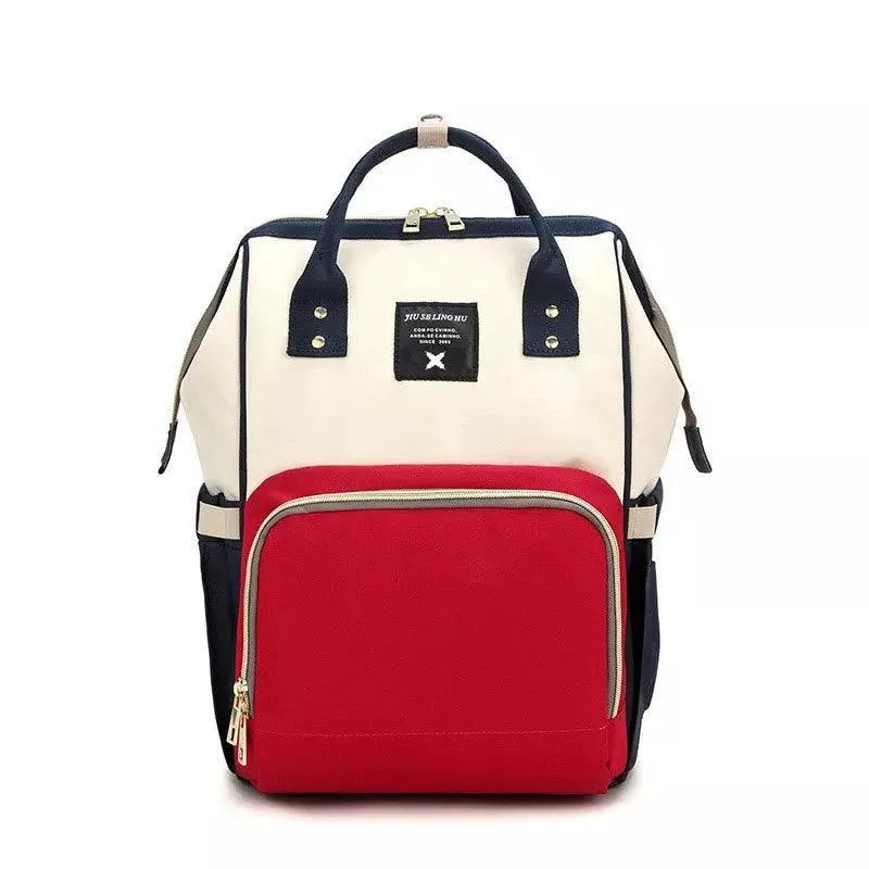 Luxury Multifunctional Baby Diaper Nappy Backpack Maternity Mummy Changing Bag