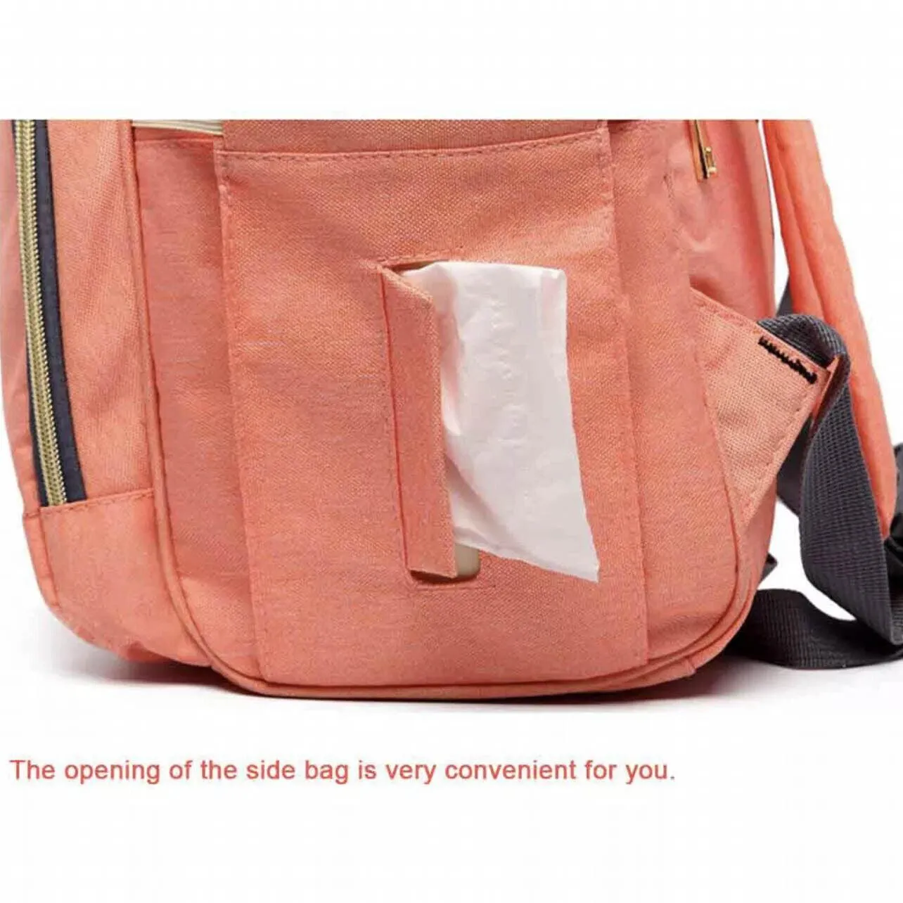 Luxury Multifunctional Baby Diaper Nappy Backpack Maternity Mummy Changing Bag