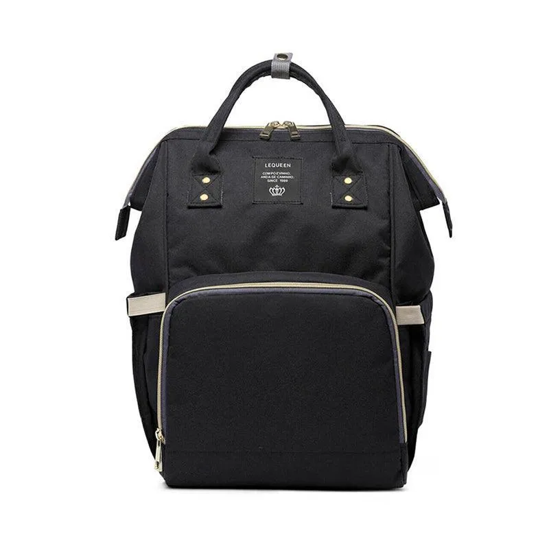 Luxury Multifunctional Baby Diaper Nappy Backpack Maternity Mummy Changing Bag