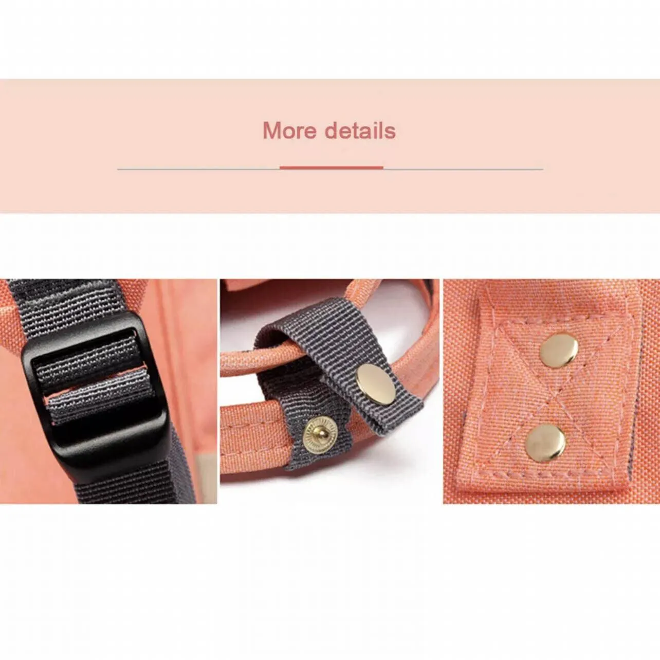 Luxury Multifunctional Baby Diaper Nappy Backpack Maternity Mummy Changing Bag