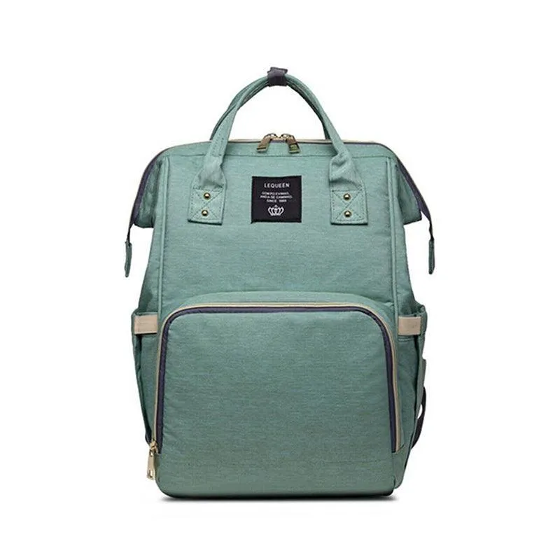Luxury Multifunctional Baby Diaper Nappy Backpack Maternity Mummy Changing Bag