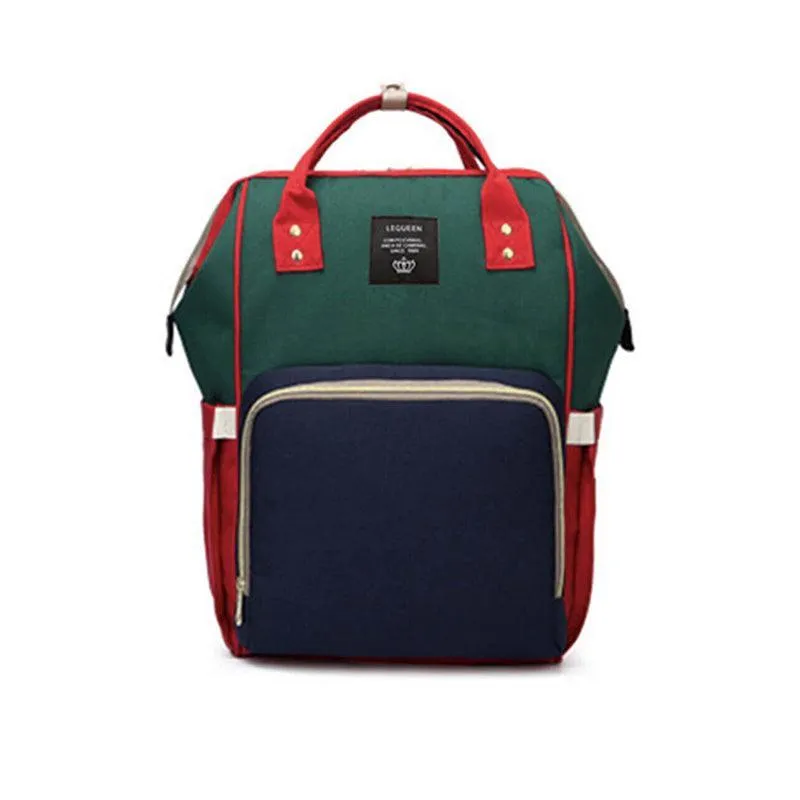 Luxury Multifunctional Baby Diaper Nappy Backpack Maternity Mummy Changing Bag