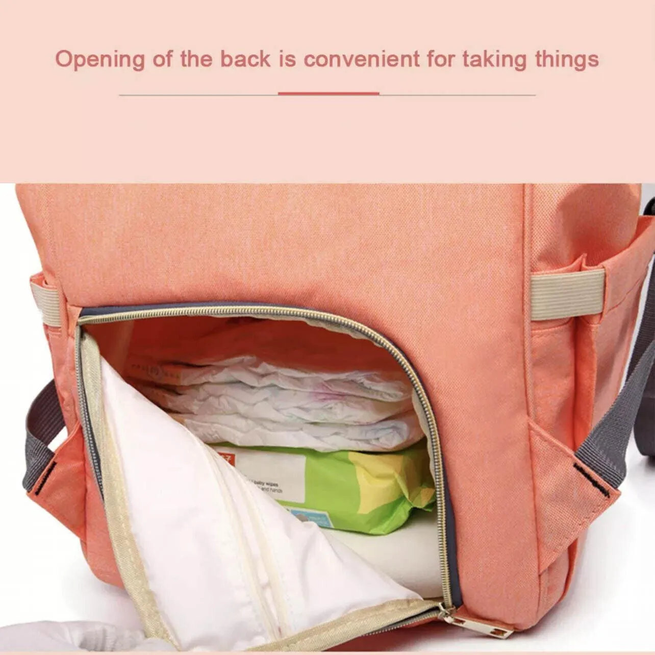 Luxury Multifunctional Baby Diaper Nappy Backpack Maternity Mummy Changing Bag