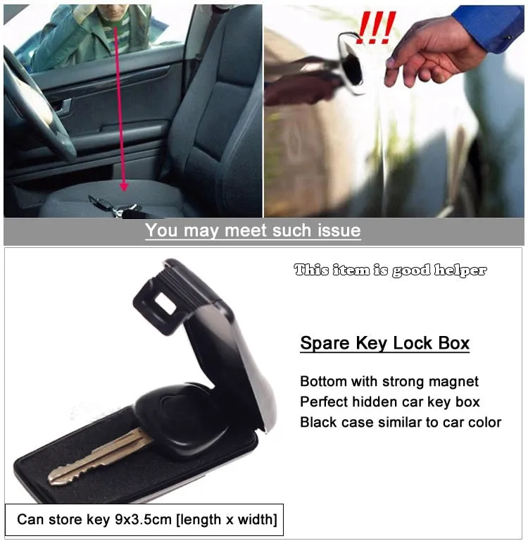 Magnetic Car Key Holder Box