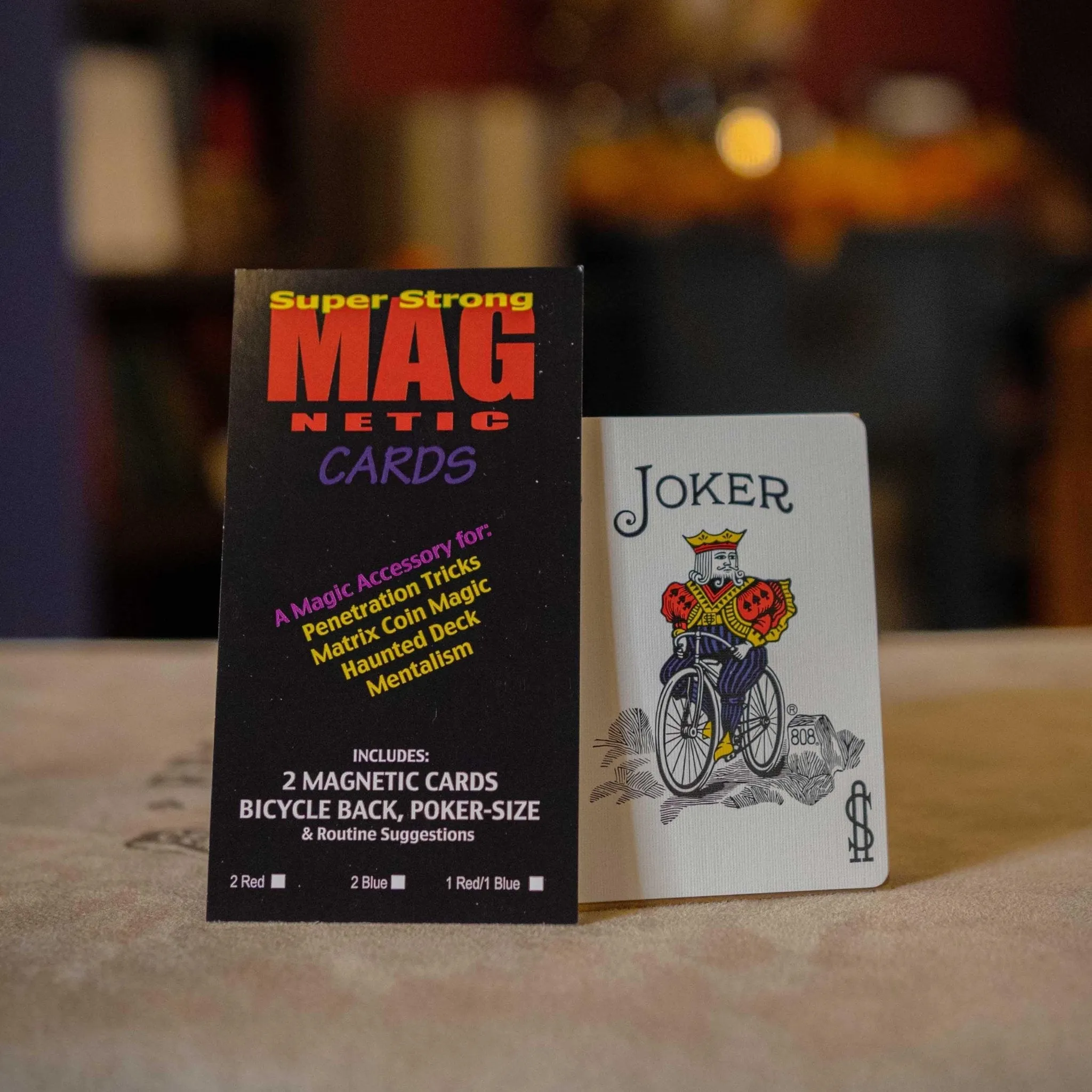 Magnetic Cards (Pack of 2 / Jokers) by Chazpro Magic