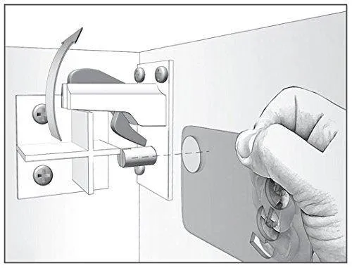 MAGNETIC SAFETY LOCK