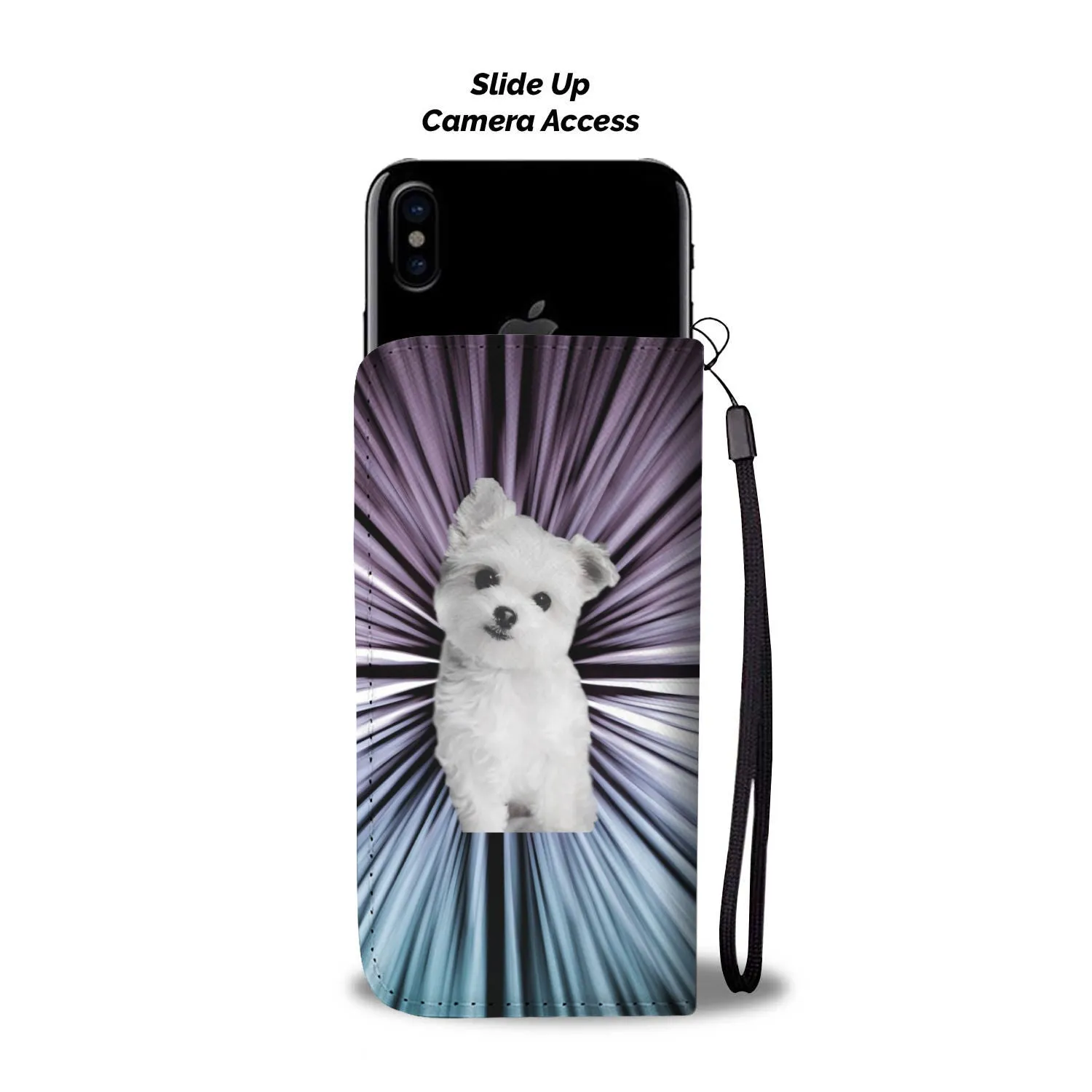 Maltese Phone Case Wallet