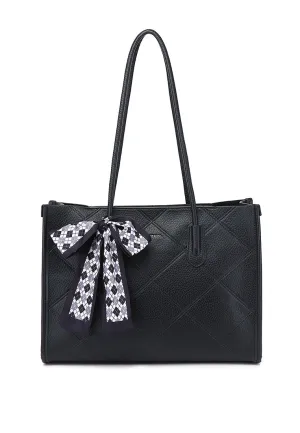Maria 2 in 1 Large Tote Bag (Black)