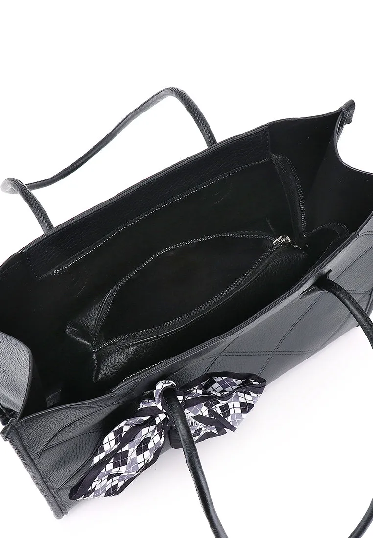 Maria 2 in 1 Large Tote Bag (Black)