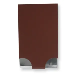 Maroon Business Card Holder
