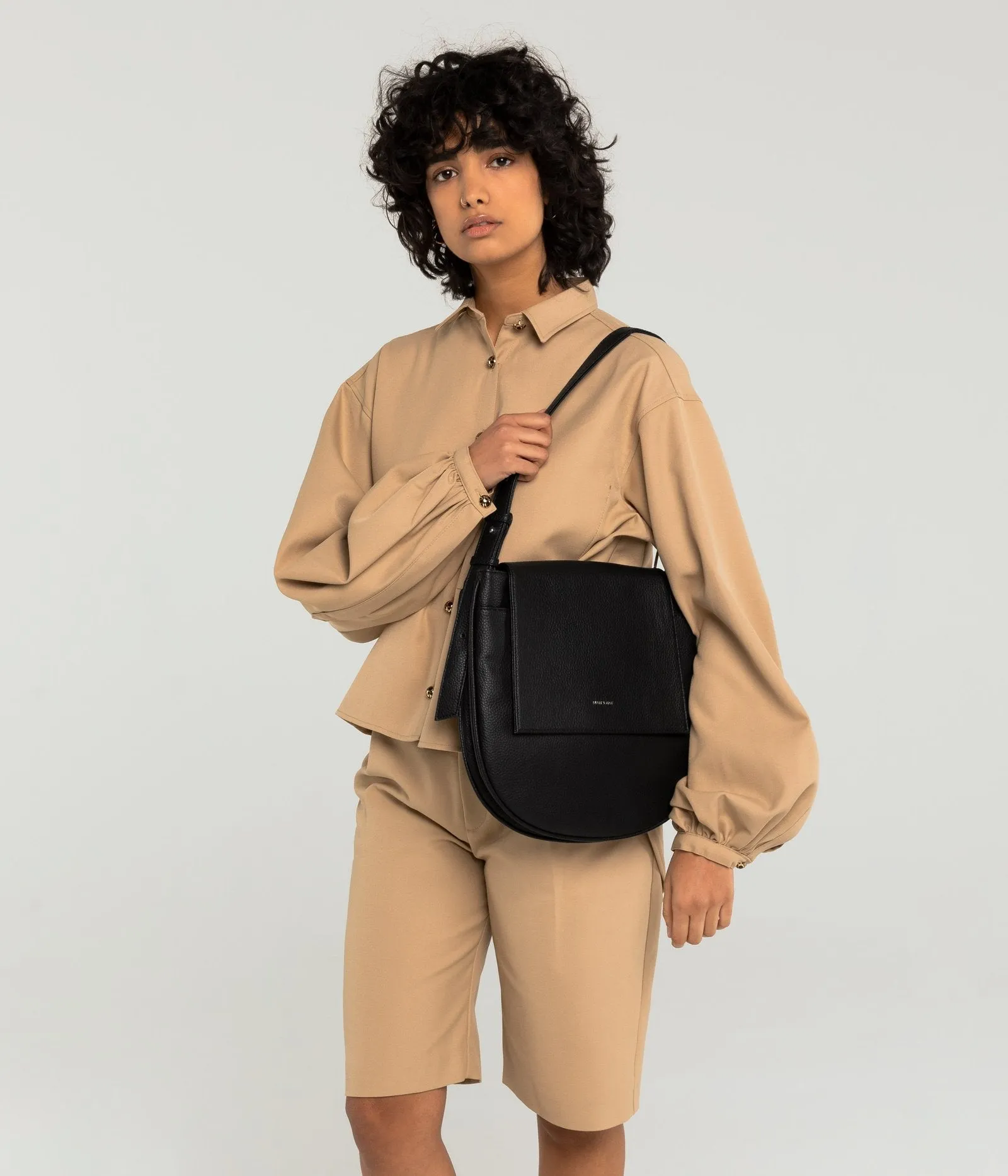 MATCH  SHOULDER BAG - PURITY / OPAL