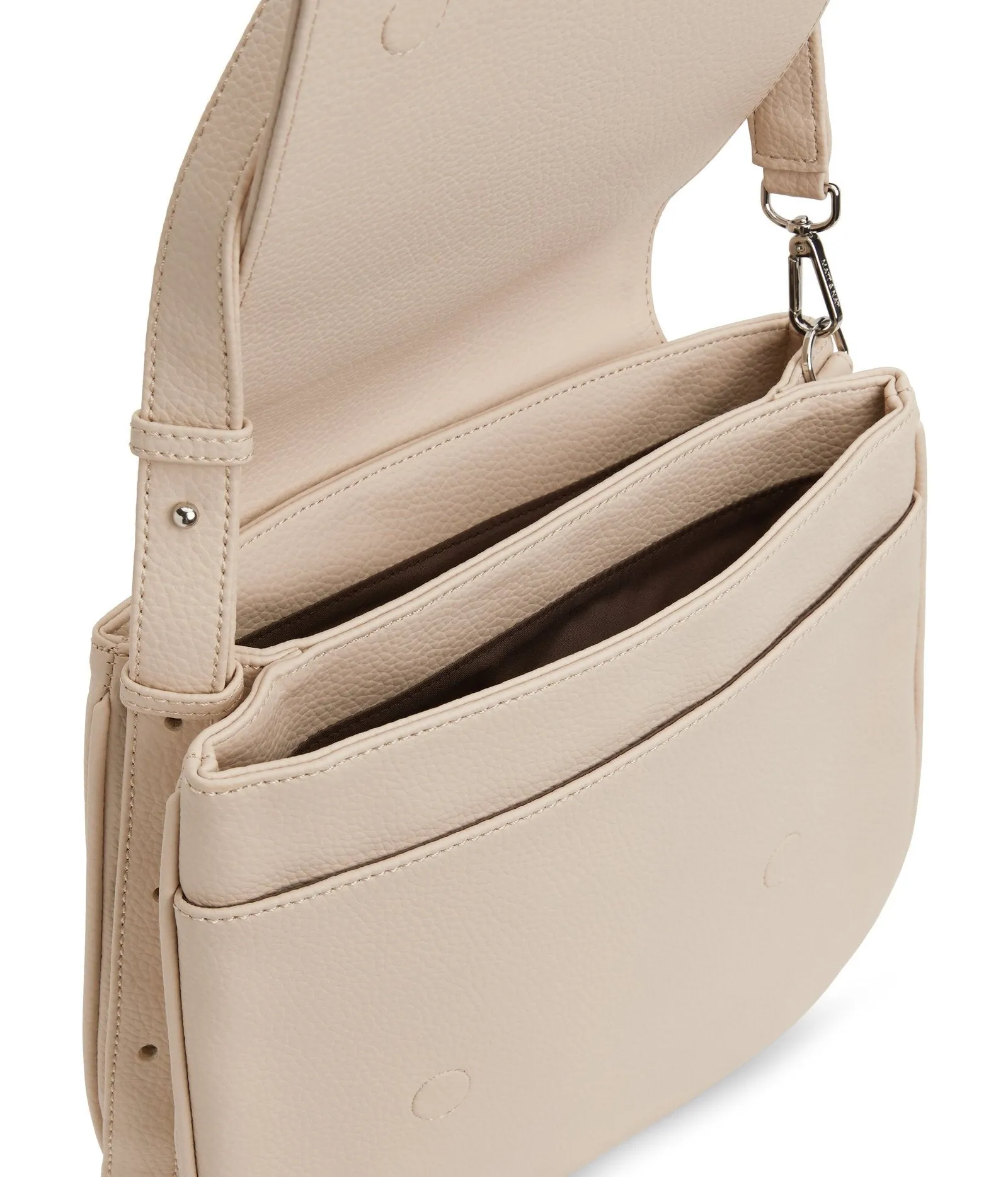 MATCH  SHOULDER BAG - PURITY / OPAL