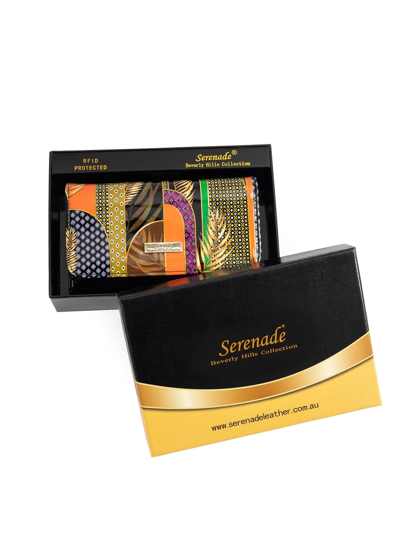 MATILDA MEDIUM PATENT LEATHER WALLET WITH RFID