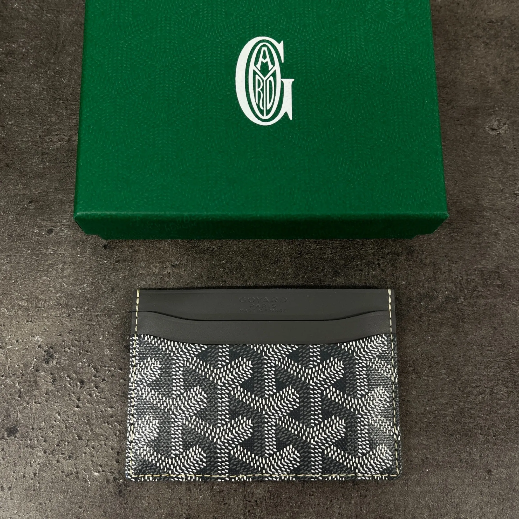 Men's Saint-Sulpice Card Holder Grey