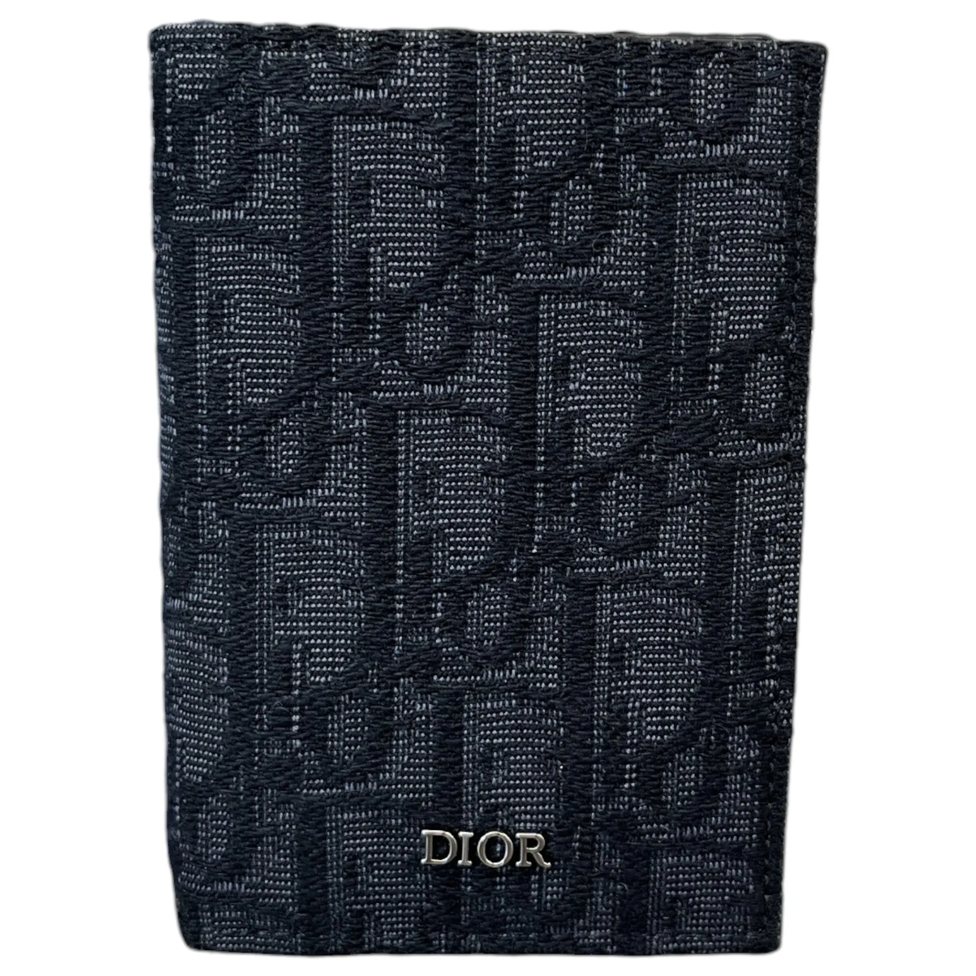 Men's Vertical Bifold Card Holder Black