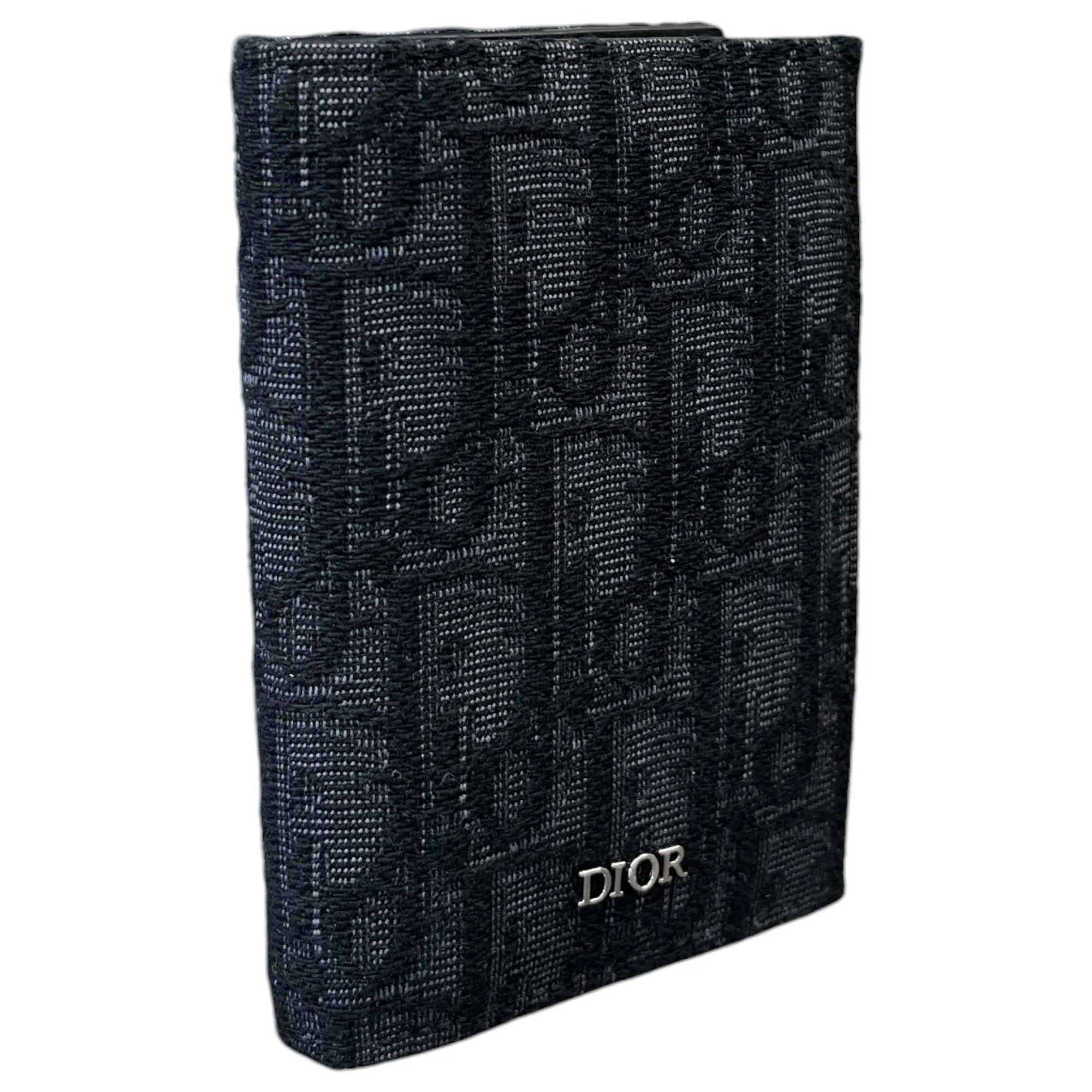Men's Vertical Bifold Card Holder Black