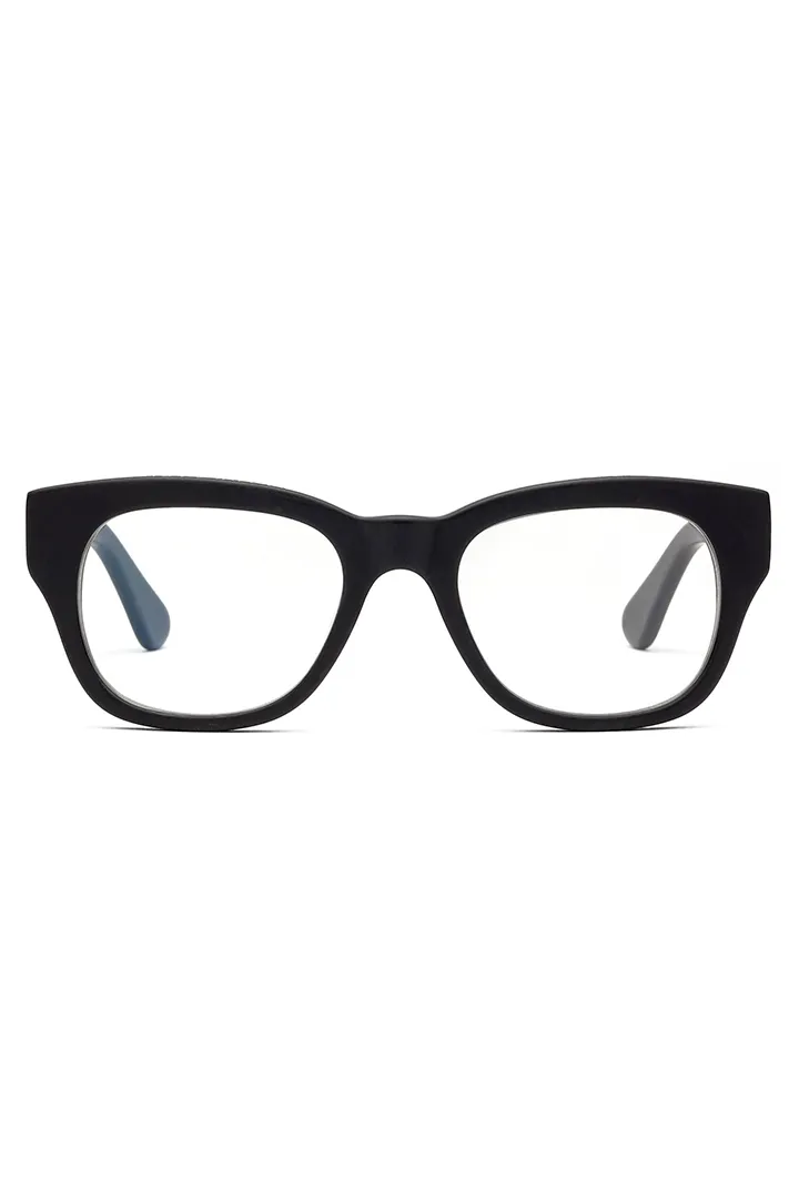 MIKLOS BLUE LIGHT GLASSES - GLOSS BLACK