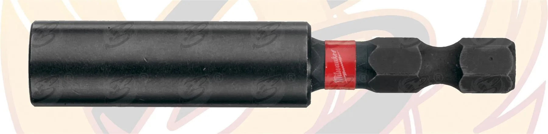 MILWAUKEE 60MM MAGNETIC BIT HOLDER ( SHOCKWAVE IMPACT DUTY ) ( X 7 )