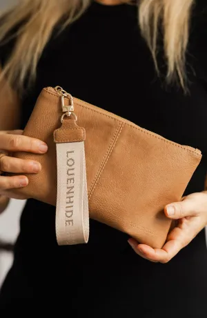 Mimi Clutch - Camel