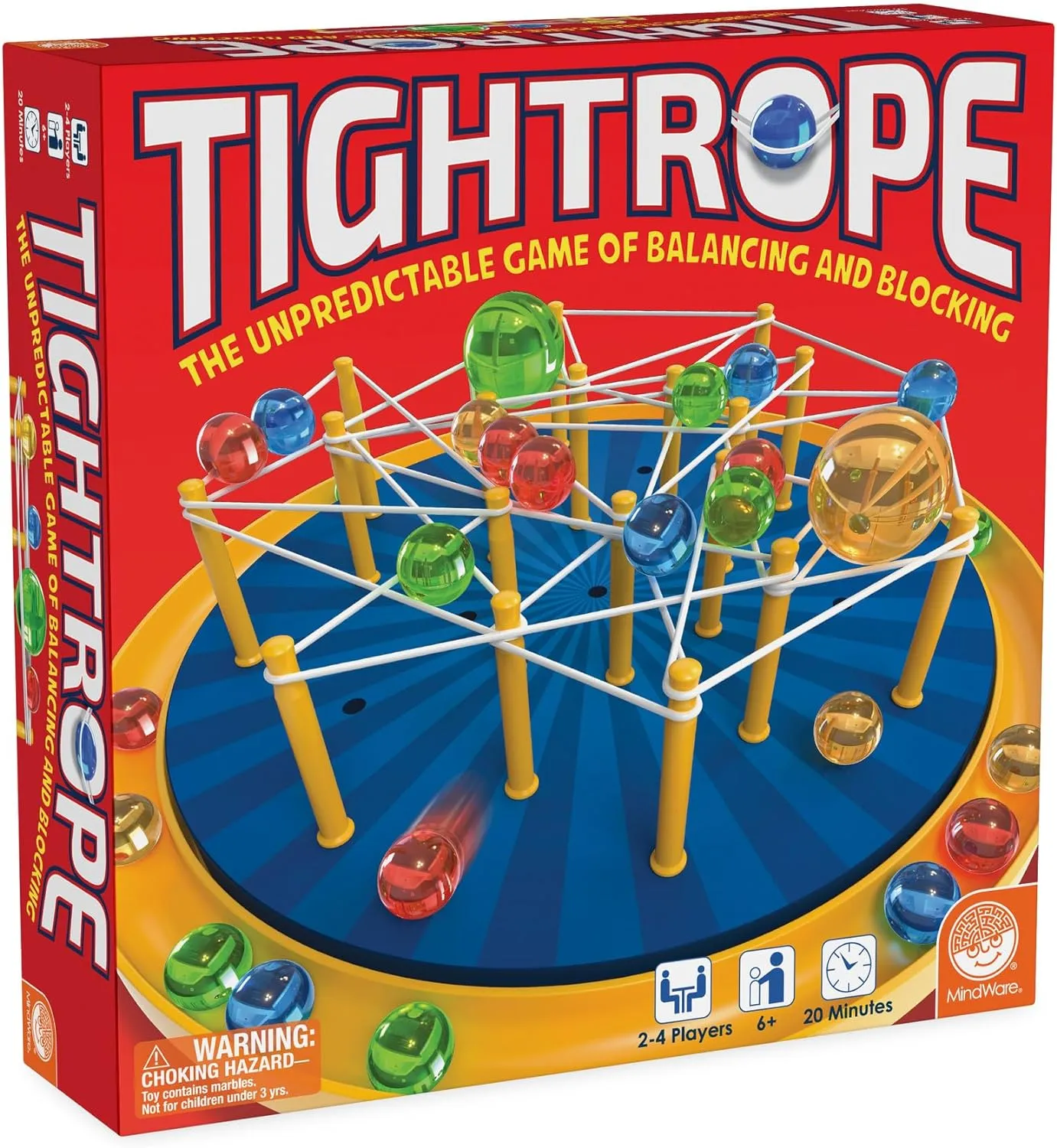 Mindwares Tightrope: A Balance & Blocking Strategy Game