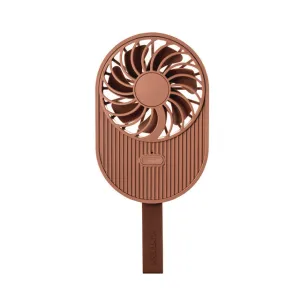 Mini Ice Cream Fan USB Charge Handheld