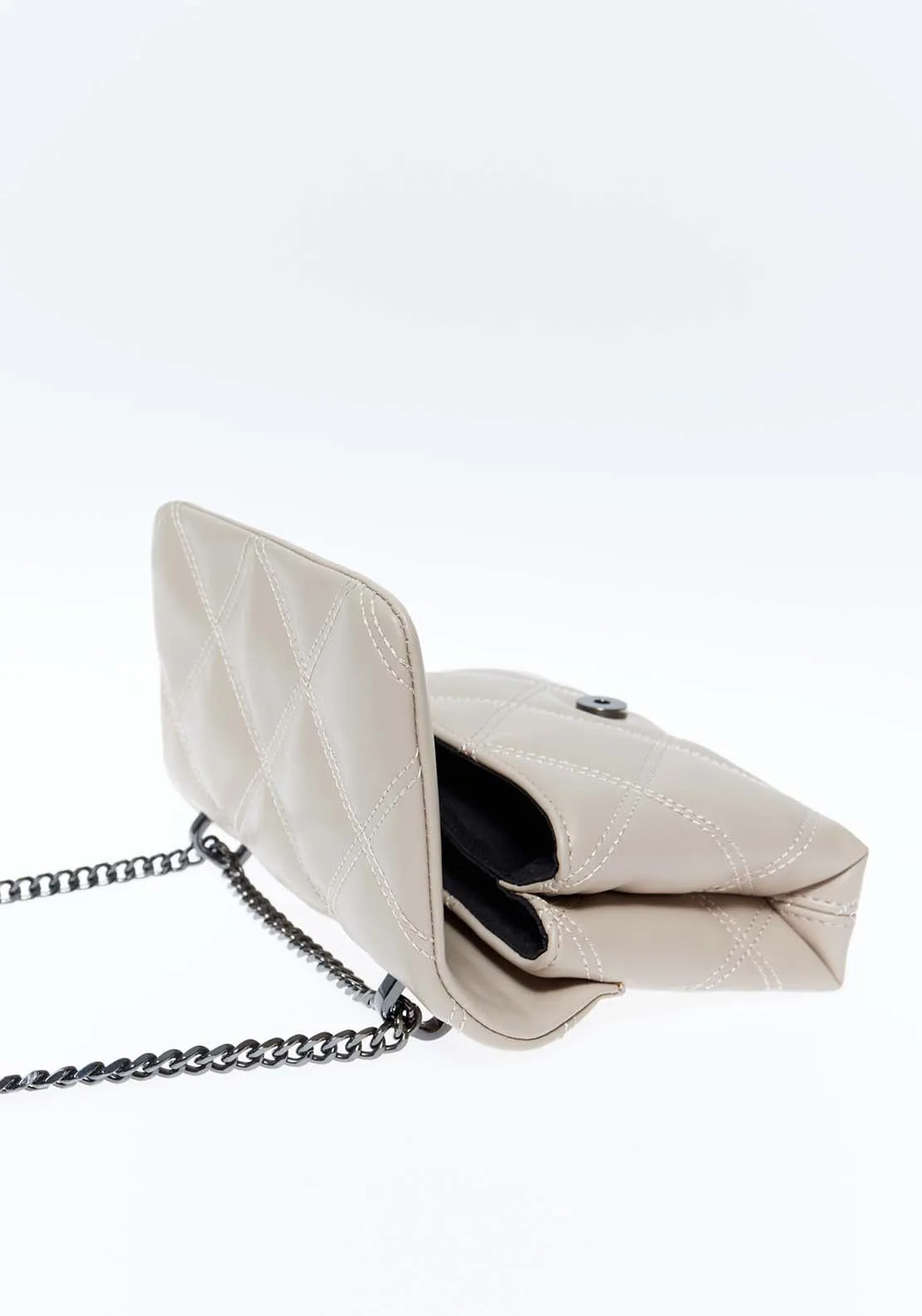 Mini Padded Bag - Beige