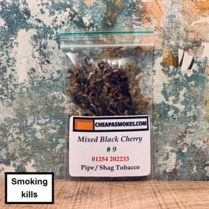 Mixed Black Cherry #9 Pipe Tobacco Sample 10gm