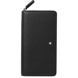 Montblanc 12 compartments with full closing zipper Meisterstück Soft Grain 126255