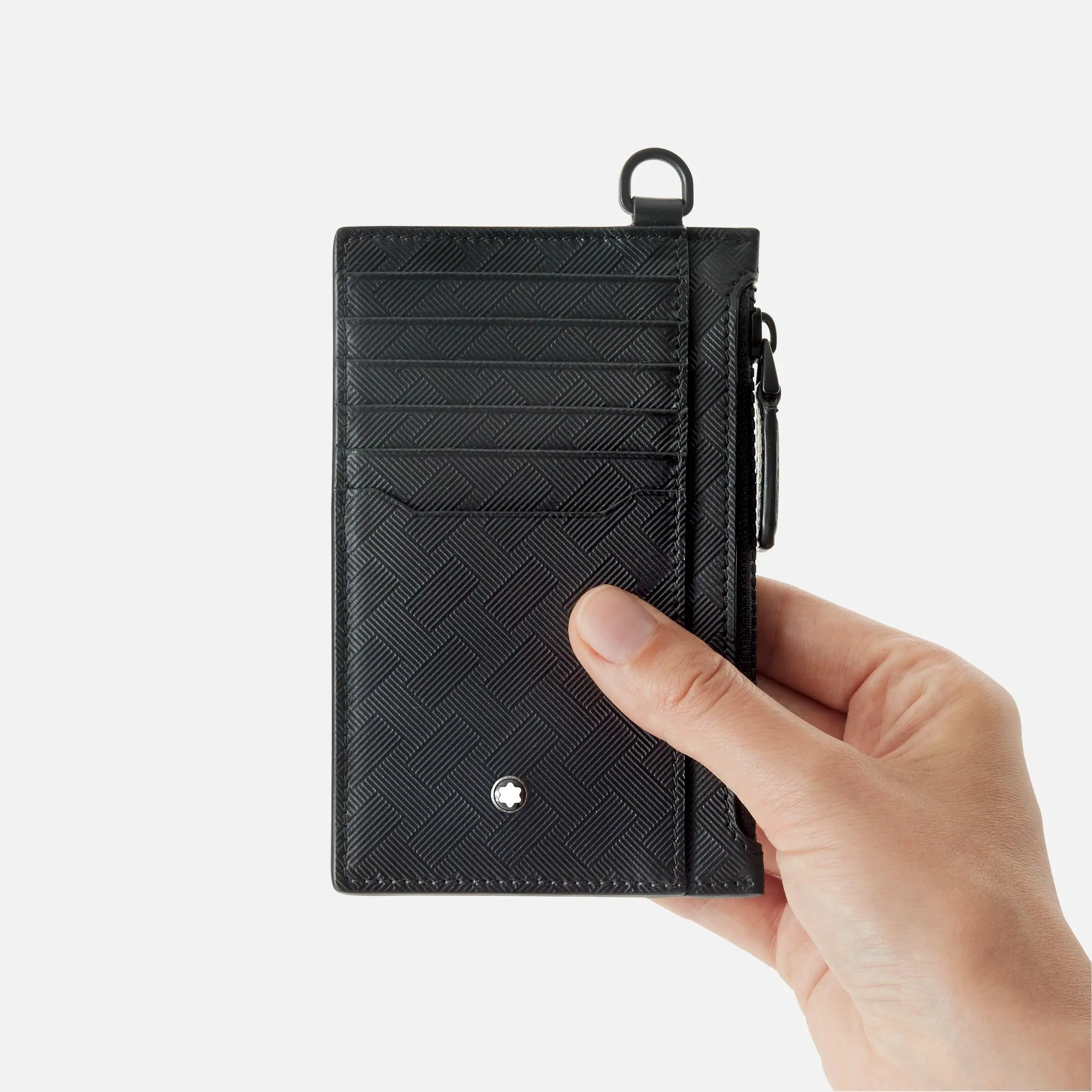 MONTBLANC Credit cards with 8 compartments with Montblanc Extreme 3.0 Black 129976 hinge