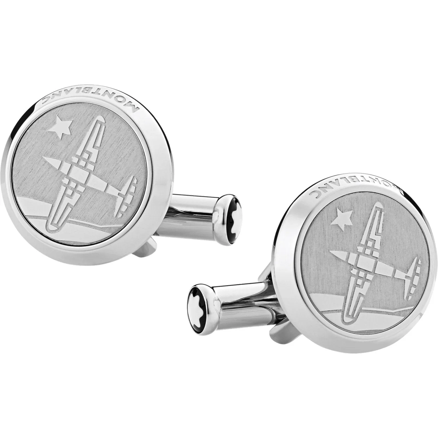 Montblanc Gemelli Steel Le Petit Prince and Aviator 123795