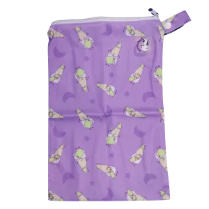 Moo Moo Kow Wet Bag Medium - BaaBaaSheepz Purple