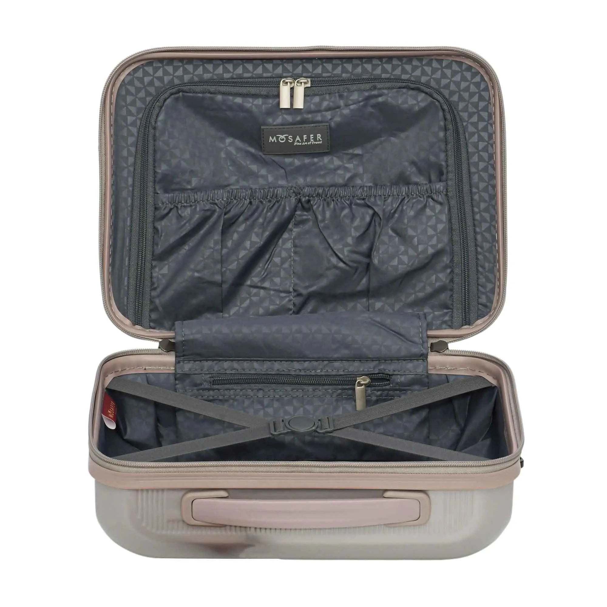 Mosafer Copenhagen Cosmetic Case One Size Pearl