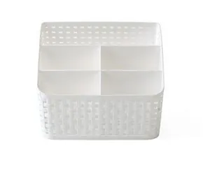 Multi-grid plastic box cosmetic case