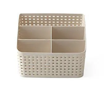 Multi-grid plastic box cosmetic case