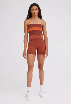 NAGNATA Yang Tube Top - Henna/Cedar