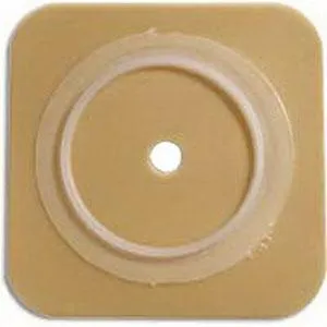 Natura® Durahesive® Skin Barrier, 4" x 4" (10cm x 10cm) , Cut-to-Fit Stoma Opening 1/2" - 1" (13mm - 25mm), Flange 1-1/2" (38mm) - Box of 10