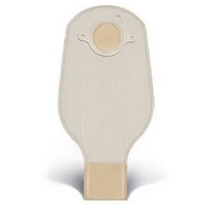 Natura® Two-Piece Drainable Pouch, Flange 1-1/2" (38mm), Opaque 12" (30.5cm), Tail Clip - Box of 20